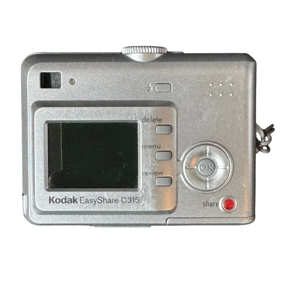 Kodak EasyShare C315 5.0MP Digital Camera Tested Works Incl Software SD Card‎